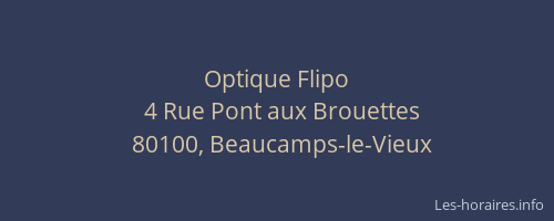 Optique Flipo