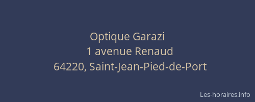 Optique Garazi