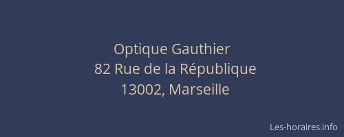 Optique Gauthier