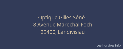 Optique Gilles Séné