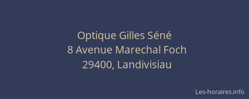 Optique Gilles S&eacute;n&eacute;