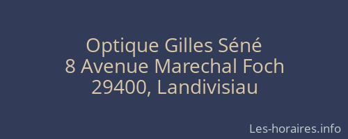 Optique Gilles Séné