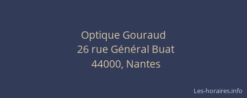 Optique Gouraud