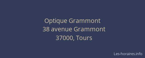 Optique Grammont