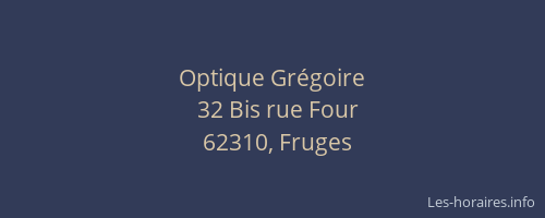 Optique Gr&eacute;goire