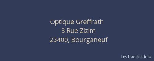 Optique Greffrath