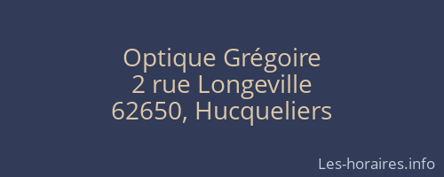 Optique Grégoire