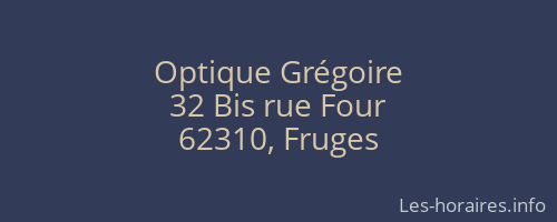 Optique Grégoire