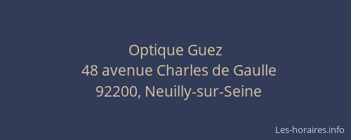 Optique Guez