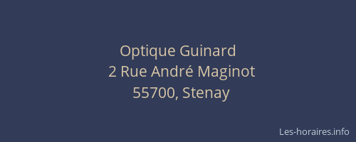 Optique Guinard