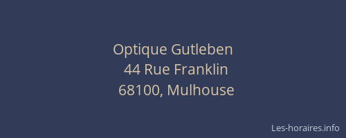 Optique Gutleben