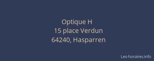 Optique H