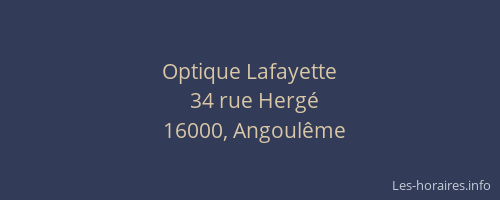 Optique Lafayette