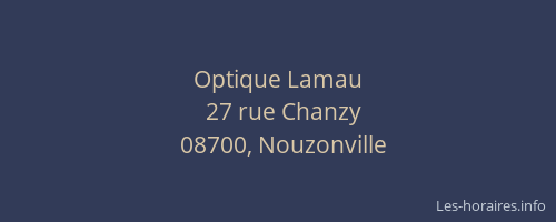 Optique Lamau