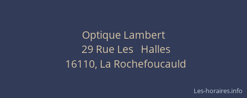 Optique Lambert