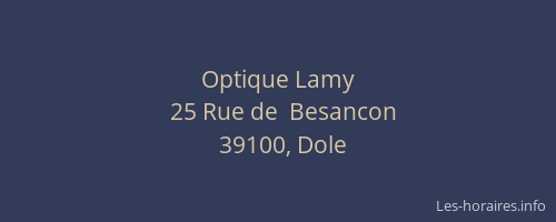 Optique Lamy