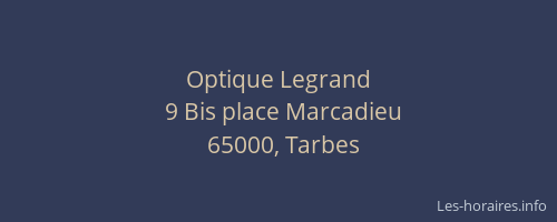 Optique Legrand