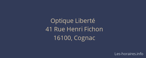 Optique Liberté