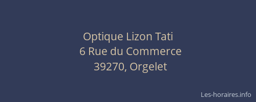 Optique Lizon Tati