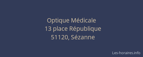 Optique Médicale