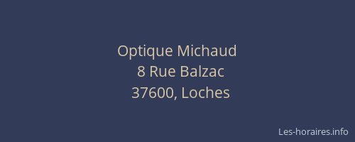 Optique Michaud