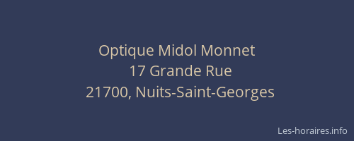 Optique Midol Monnet