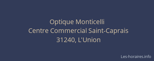 Optique Monticelli
