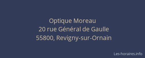 Optique Moreau