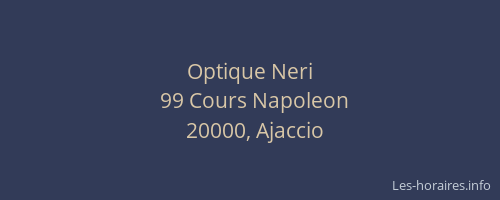 Optique Neri