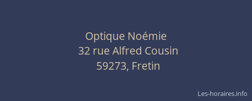 Optique Noémie