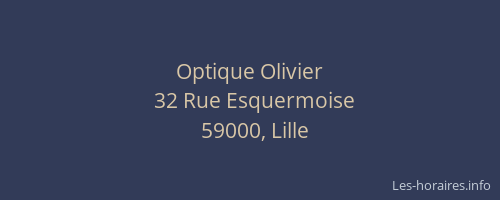 Optique Olivier