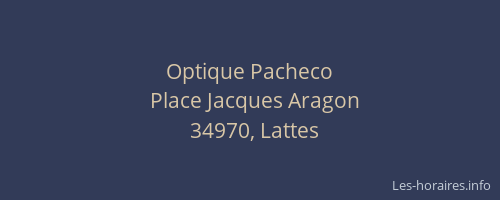 Optique Pacheco