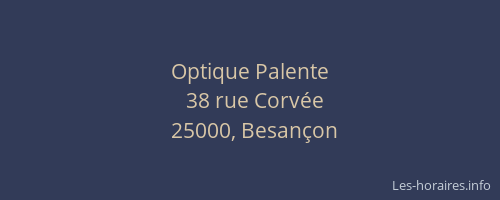 Optique Palente