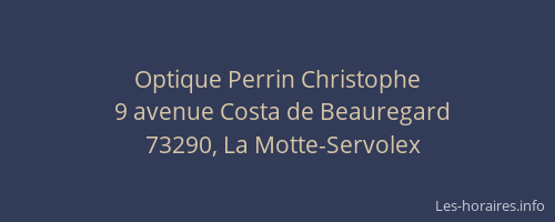 Optique Perrin Christophe