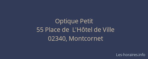 Optique Petit
