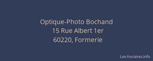 Optique-Photo Bochand