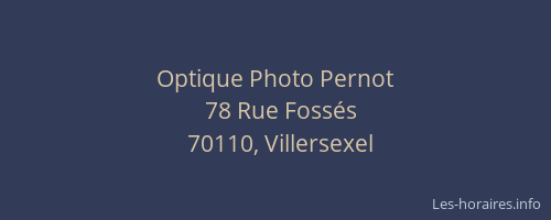 Optique Photo Pernot