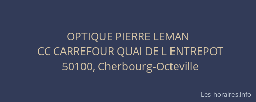 OPTIQUE PIERRE LEMAN