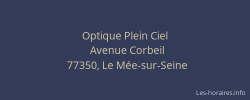 Optique Plein Ciel