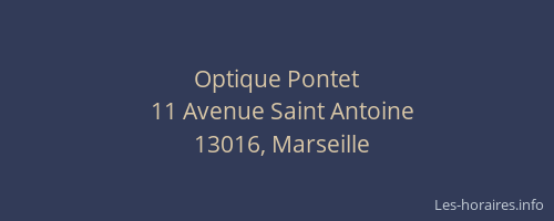 Optique Pontet