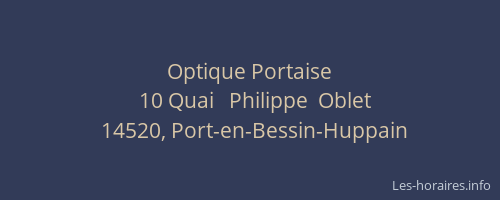 Optique Portaise