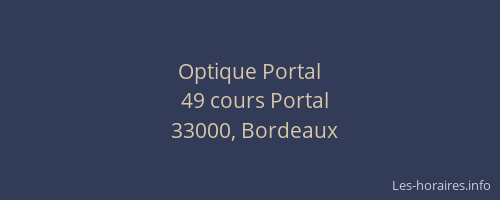 Optique Portal