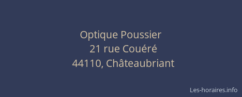 Optique Poussier