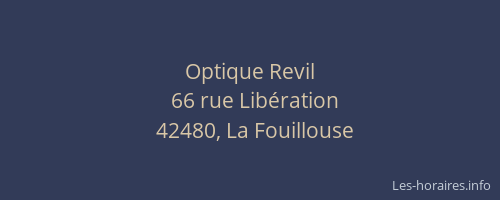 Optique Revil