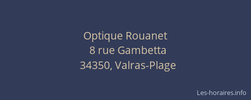 Optique Rouanet