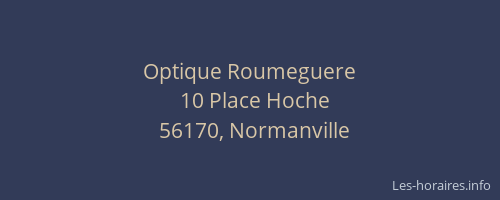 Optique Roumeguere