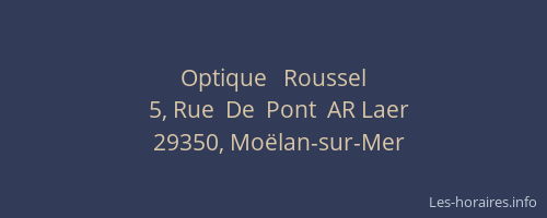 Optique   Roussel