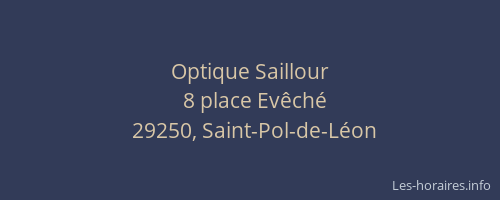 Optique Saillour