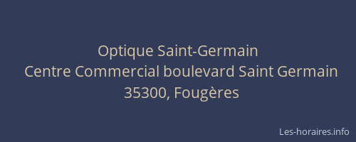 Optique Saint-Germain