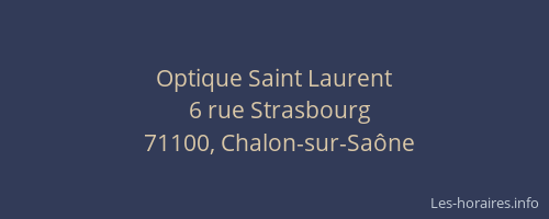 Optique Saint Laurent